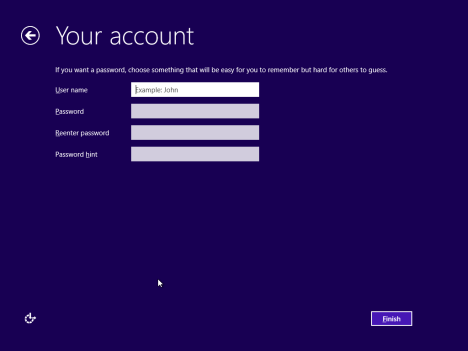 Windows 8.1, RTM, Setup, Installation, Personalization