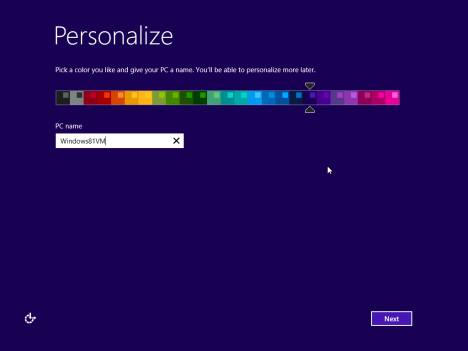 Windows 8.1, RTM, Setup, Installation, Personalization