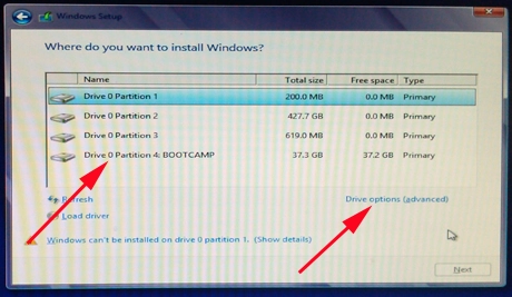 Mac, OS X, Boot Camp, Windows 8, Installation