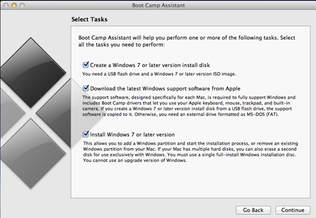 Mac, OS X, Boot Camp, Windows 8, Installation