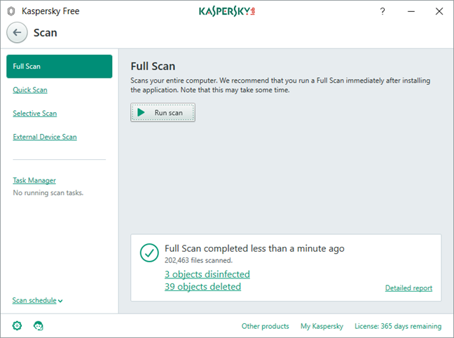 Kaspersky Free Antivirus