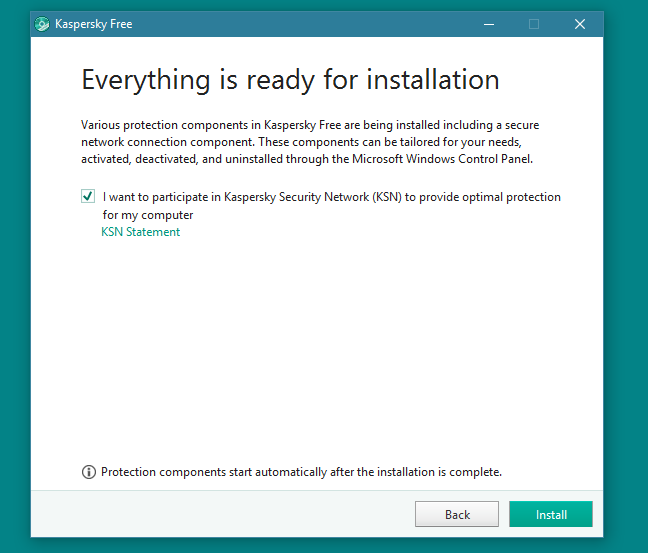 Kaspersky Free Antivirus