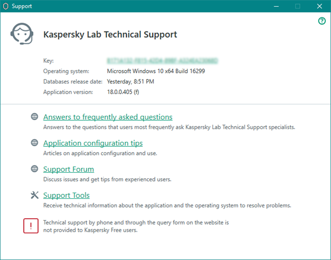 Kaspersky Free Antivirus