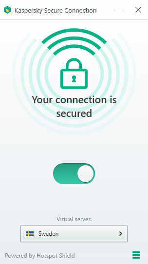 Kaspersky Secure Connection, VPN