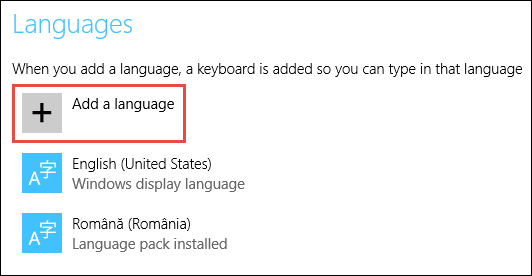 Windows 8, Windows 8.1, Keyboard Input Language, add, remove