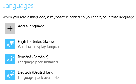 Windows 8, Windows 8.1, Keyboard Input Language, add, remove