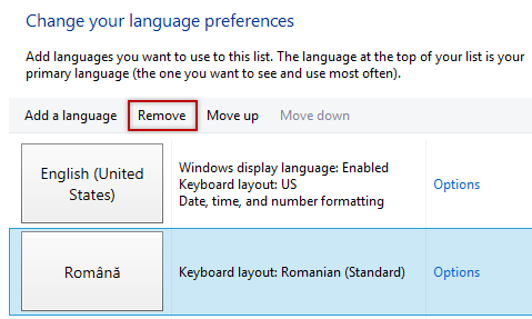 Windows 8, Windows 8.1, Keyboard Input Language, add, remove