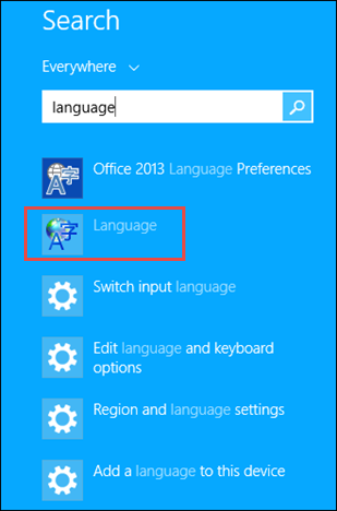 Windows 8, Windows 8.1, Keyboard Input Language, add, remove