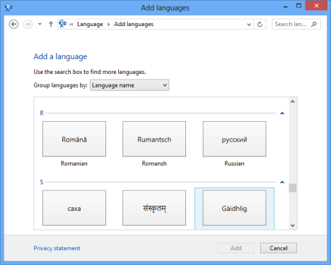 Windows 8, Windows 8.1, Keyboard Input Language, add, remove