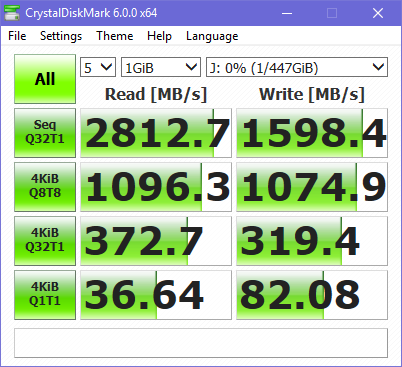 Kingston KC1000, NVMe, SSD