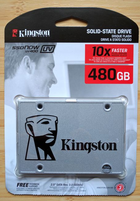 Overall Energize Watt Reviewing the Kingston SSDNow UV400 - Generous SSD storage on a budget! |  Digital Citizen