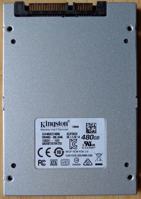 Kingston SSDNow UV400, review, performance