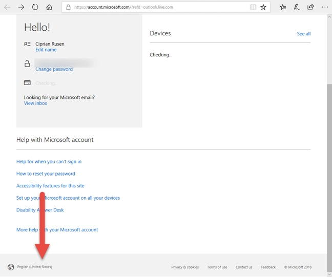 Microsoft, services, apps, language