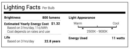 TP-LINK LB130, Smart Bulb, Color Changing Hue, WiFi, LED