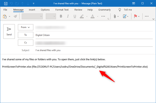 create link to network folder in sharepoint online