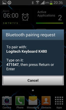 Logitech, Bluetooth, Multi-Device, K480, keyboard