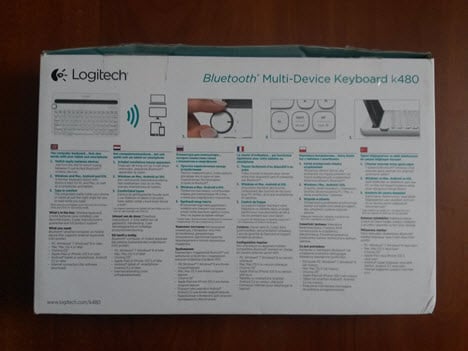 Logitech, Bluetooth, Multi-Device, K480, keyboard