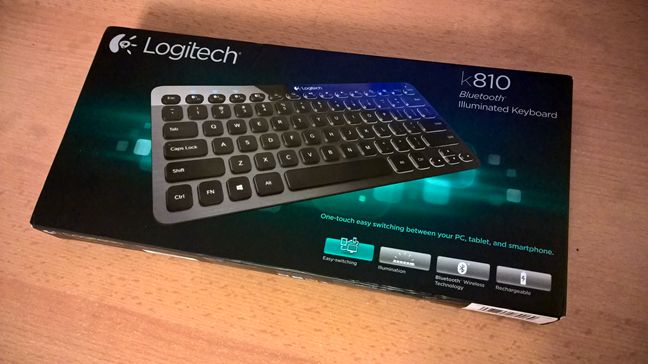 Logitech, Bluetooth, Illuminated, Keyboard, K810, review