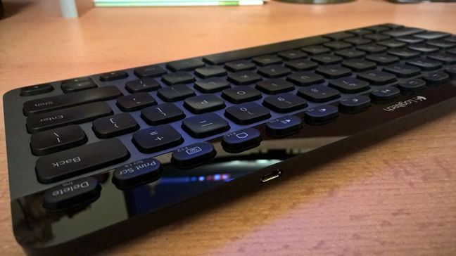 Logitech, Bluetooth, Illuminated, Keyboard, K810, review