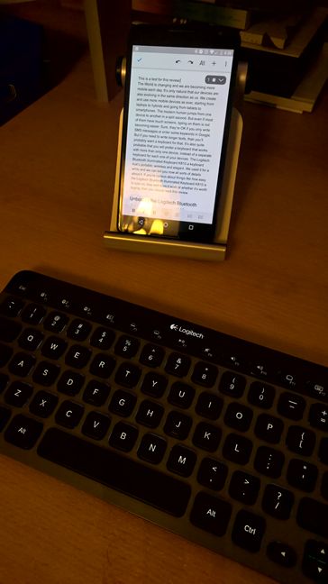 Logitech, Bluetooth, Illuminated, Keyboard, K810, review