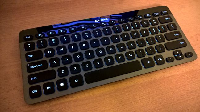 Logitech, Bluetooth, Illuminated, Keyboard, K810, review