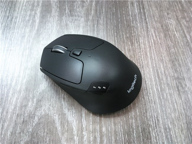 The Logitech M720 Triathlon mouse