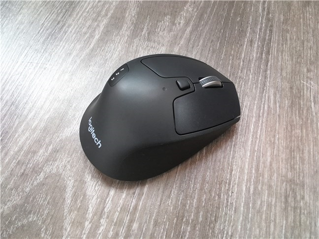 The Logitech M720 Triathlon mouse