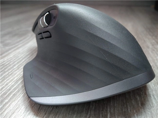 The back of the Logitech MX Master 3 mouse