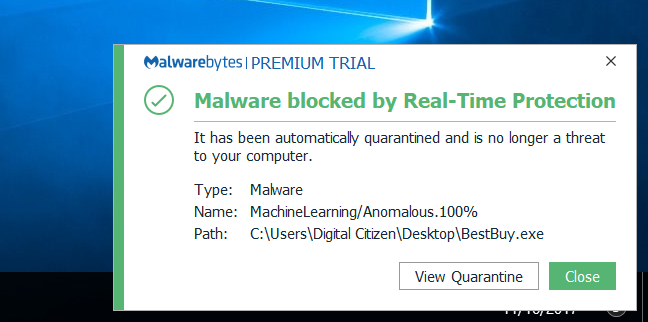 Malwarebytes for Windows Premium