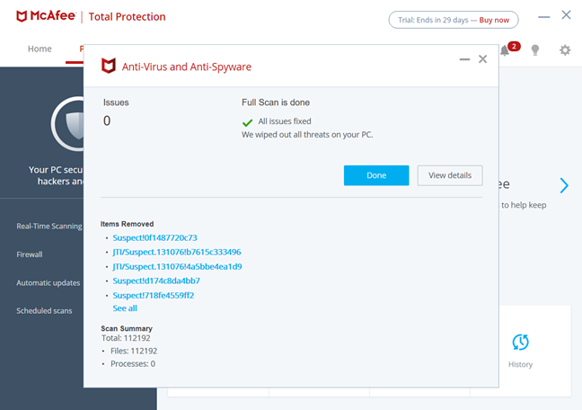McAfee, Total Protection, LiveSafe