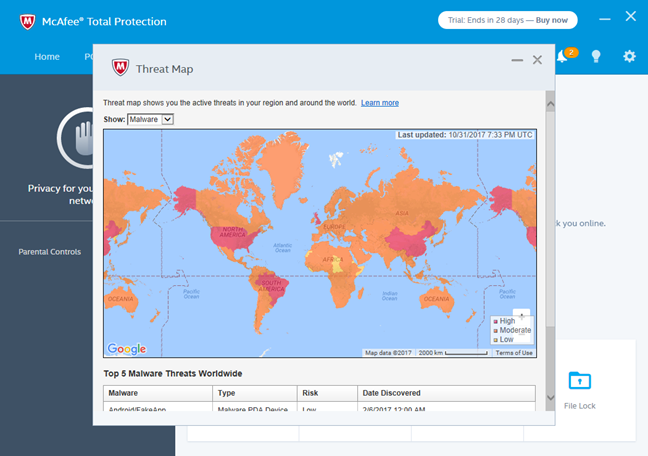 McAfee, Total Protection, LiveSafe