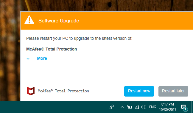 McAfee, Total Protection, LiveSafe