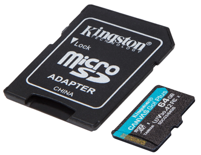 Kingston's Canvas Go! Plus microSD