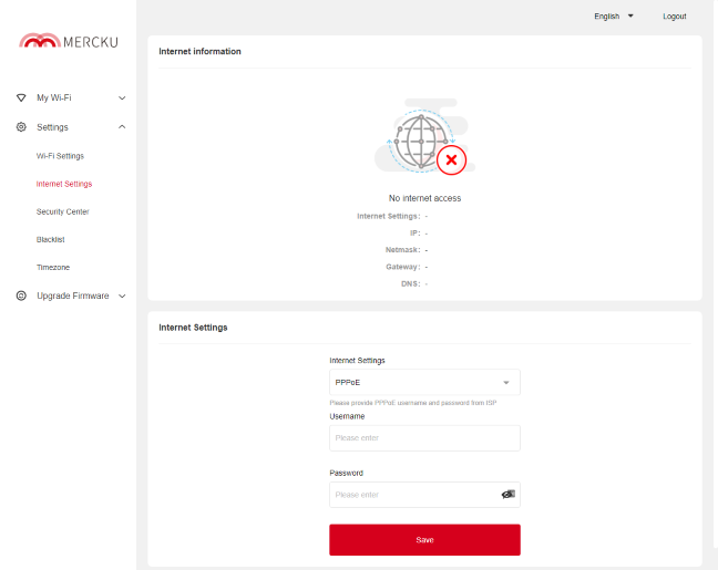 The initial firmware on the Mercku M2 Hive