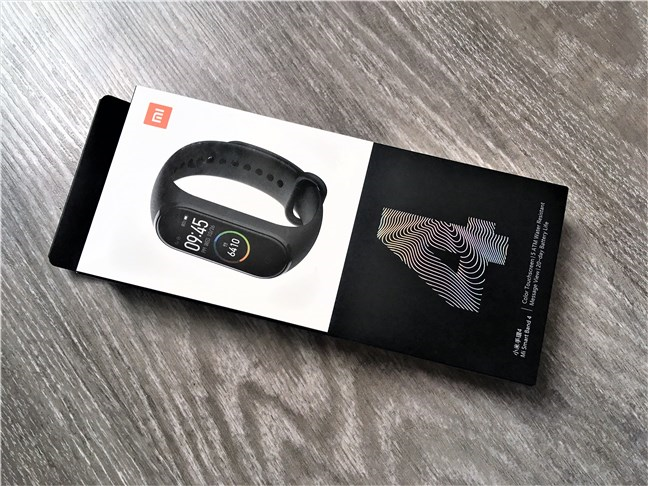 Xiaomi Mi Smart Band 4: The box