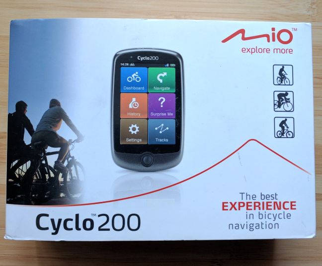 Mio Cyclo 200, review, bicycle, navigation, GPS