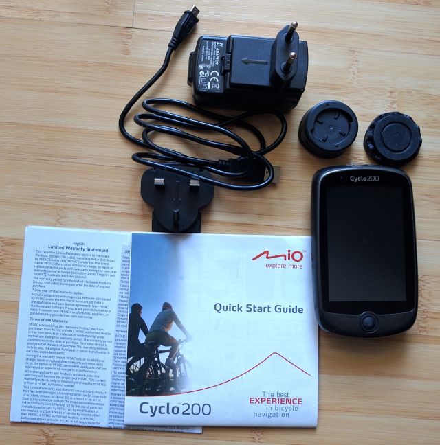 Mio Cyclo 200, review, bicycle, navigation, GPS