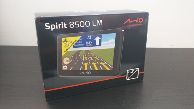Mio Spirit 8500 LM, car, navigation, GPS, system, maps