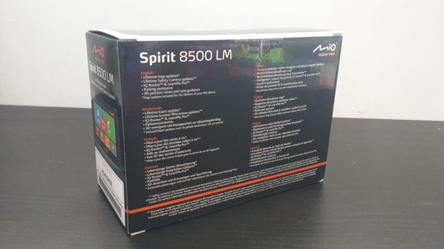 Mio Spirit 8500 LM, car, navigation, GPS, system, maps