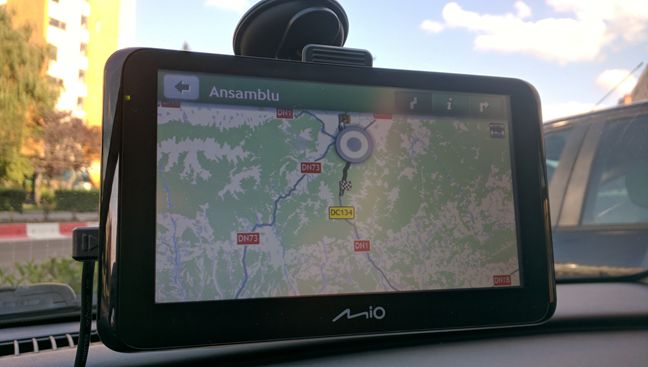 Mio Spirit 8500 LM, car, navigation, GPS, system, maps