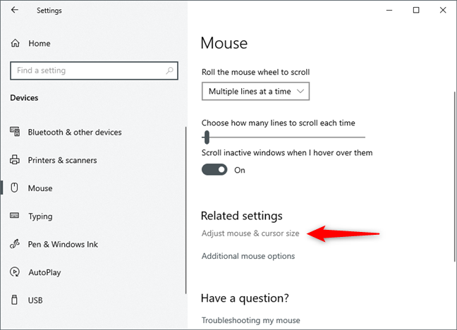Splendor Inform navigation How to configure the mouse settings and sensitivity, in Windows 10 |  Digital Citizen
