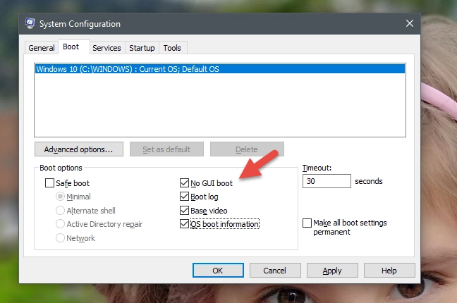 System Configuration, msconfig, Windows