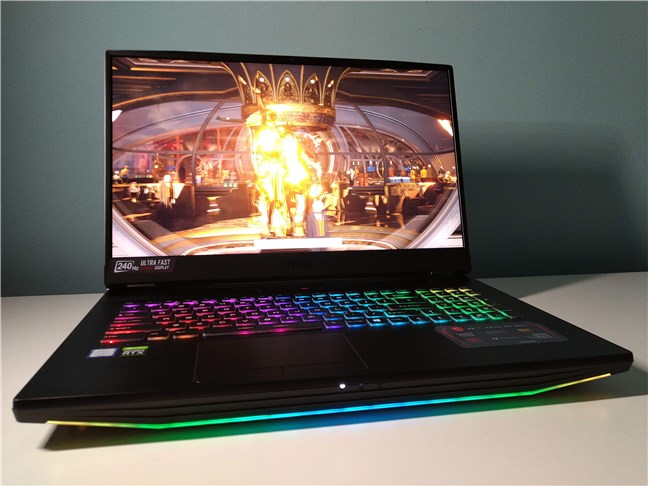 Benchmarking the MSI GT76 Titan DT 9SG with 3DMark