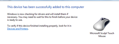 Microsoft Sculpt Touch Mouse - Review
