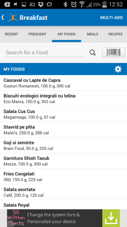 MyFitnessPal, log food, calories, how to