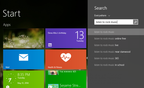 Windows 8.1, Bing, natural, language, search, Smart Search, Natural Language Understanding