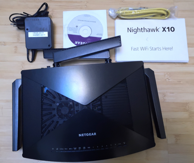 Unboxing Netgear Nighthawk X10