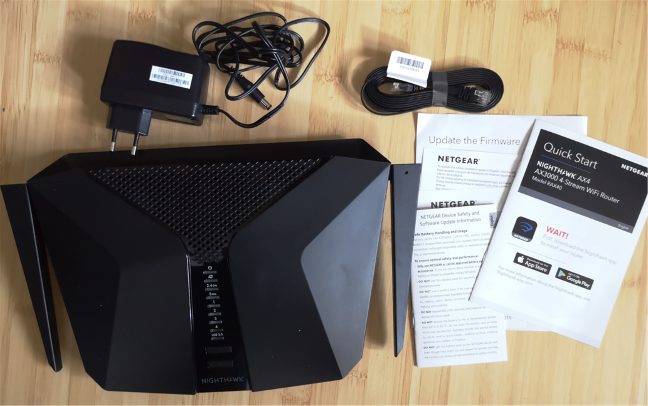 Unboxing the NETGEAR Nighthawk AX4