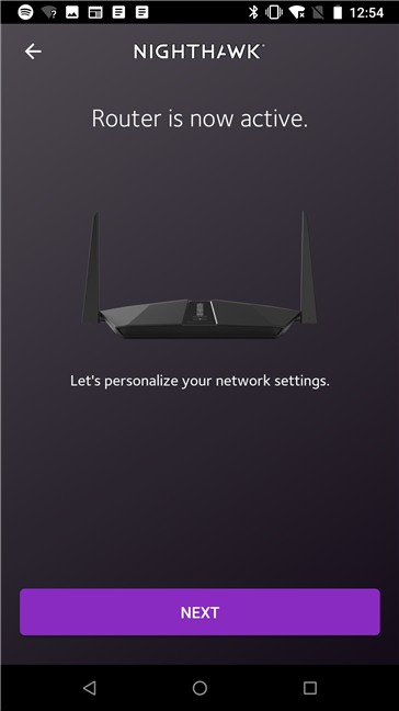 Setting up NETGEAR Nighthawk AX4 with the Nighthawk app