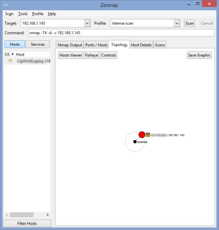 Scan for open ports with Nmap and Zenmap